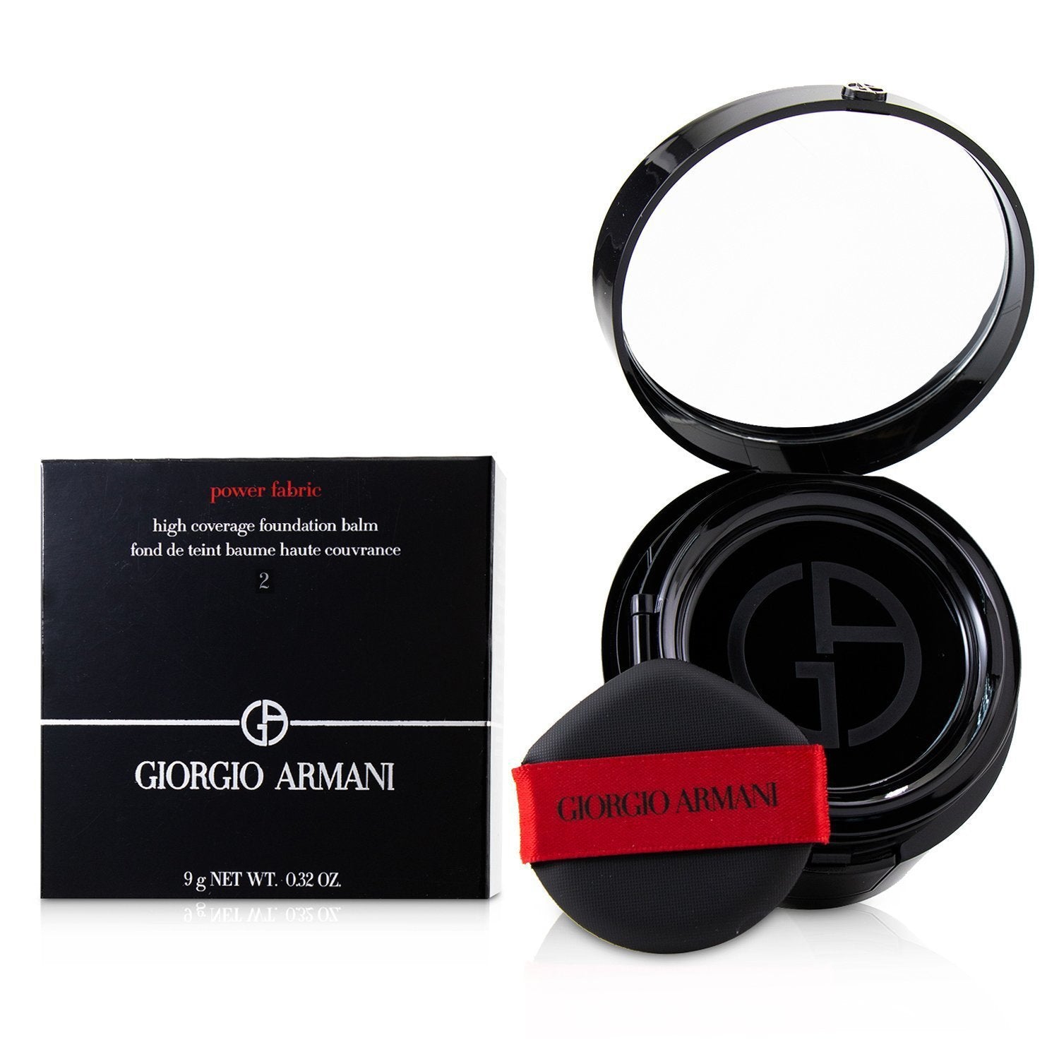 Giorgio Armani/ジョルジオ アルマーニ+パワー ファブリック ハイ カバレッジ ファンデーション バーム+9g/0.32oz+# 2 ブランドコスメ